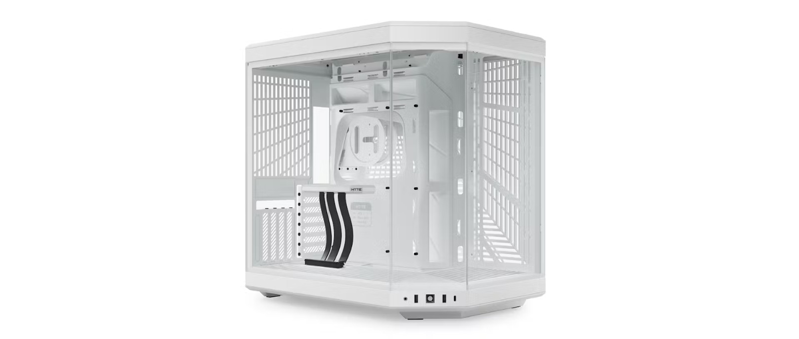 Hyte Y70 Snow Mid-Tower Tempered Glass Pc Gaming Case White Cs-Hyte-Y70-Ww - Image 3