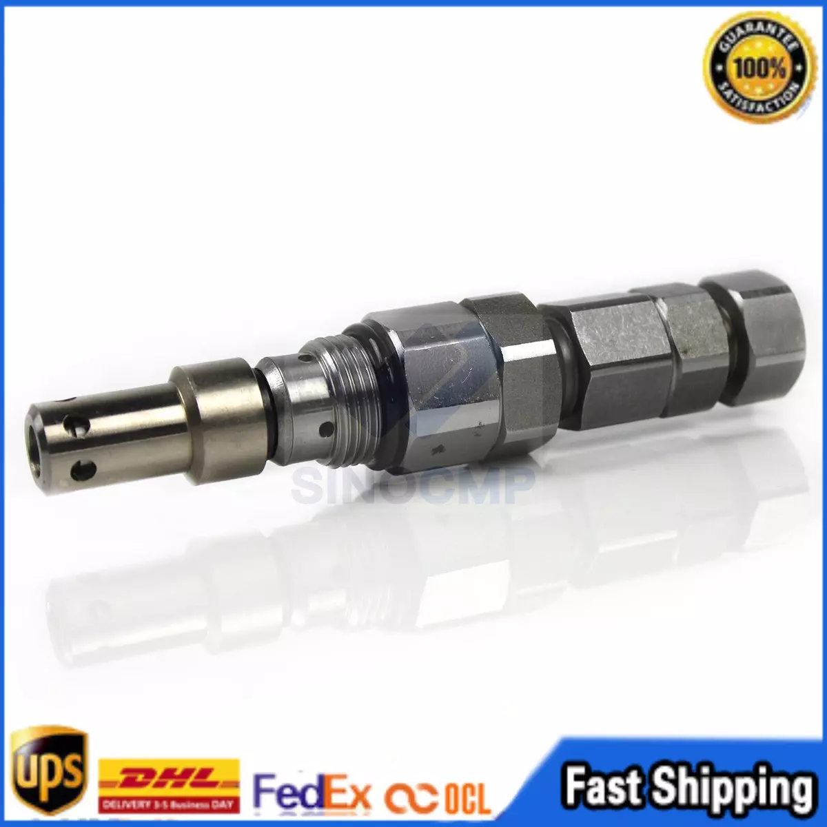 Main Relief Valve 4372038 for Hitachi Excavator EX200-5 ZX200-3 ZAXIS200