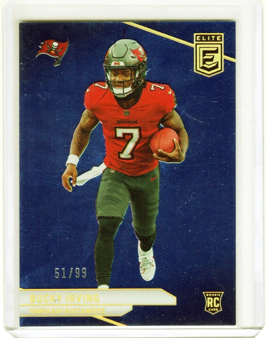2024 DONRUSS ELITE BUCKY IRVING ROOKIE # 159 NUMBERED 51/99!