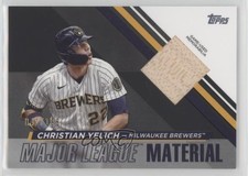 2024 Topps Series 1 Major League Material Black 41/199 Christian Yelich 0e5i