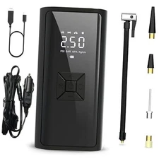 Tire Inflator Portable Air Compressor, 150 PSI Cordless Air Pump for Car 