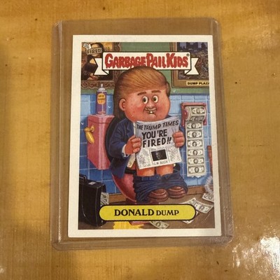 Donald Dump 2004 Topps Garbage Pail Kids Sticker Card Series 3 #7A Donald Trump