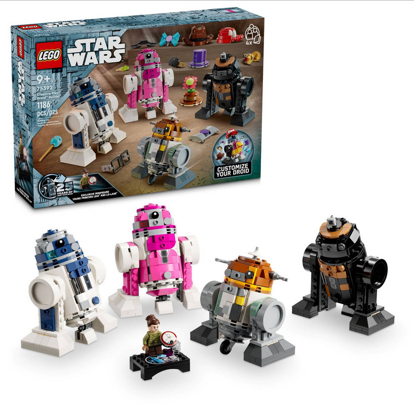 LEGO Star Wars 75392 Kreativer Droidenbauer neu OVP Minifiguren 25 Jahre Bauset