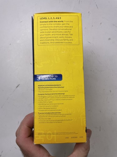Rosetta Stone Español Spanish Latin America Level 1-5 Set Learning New Sealed - Bild 3 von 6