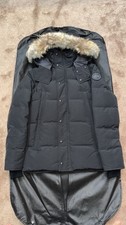 Canada Goose Men's Wyndham Parka Jacket Black/Black Badge Size S Brand New