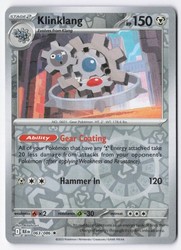Klinklang 063/086 Scarlet & Violet Black Bolt Reverse Holo