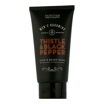 Scottish Fine Soaps Thistle & Black Pepper Face & Beard Wash 150ml