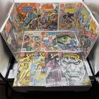 LOT OF 14 VINTAGE 80'S/90S DC COMICS SUPERMAN TITANS BATMAN MID GRADE READERS