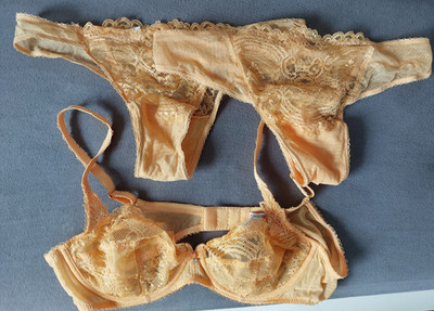 Wacoal und 2x String Gr. L / BH Gr. 85B Orange NEU OV