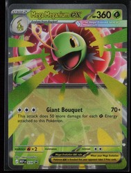 Mega Meganium ex 034 Mega Evolution Promo Holo