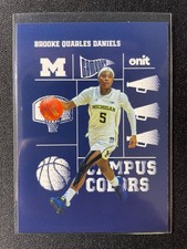 2025-26 Onit Brooke Quarles Daniels Campus Colors #CC-2 Michigan Wolverines!!!
