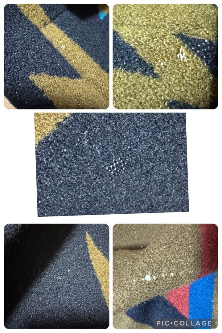 Pendleton 80s Native Wool Jacket Men's Large Blac… - image 10