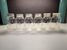 Set Of 6 Atlas Mason H Over A Quart Square Clear