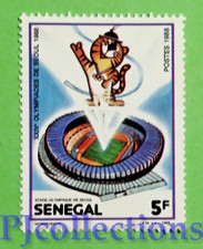 A3273- SENEGAL 1988 OLYMPIC GAMES DI SOLO Fr. 5 MNH