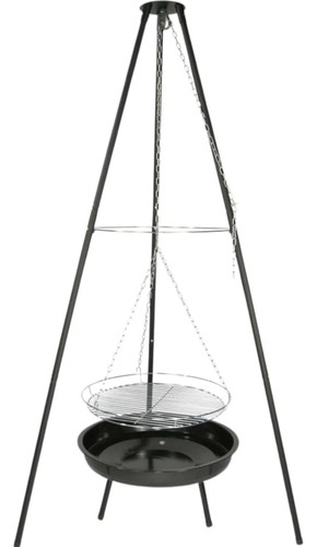 Schwenkgrill Dreibein Holzkohlegrill Ø50cm höhenverstellbar Camping