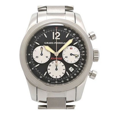 GIRARD PERREGAUX Ferrari F1-2000 Overhauled 49560 Men's Watch From Japan G0326