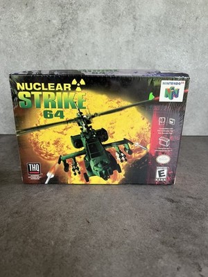 New Sealed N64 NINTENDO 64 Nuclear Strike 64 Game Retro Vintage RARE Sealed New