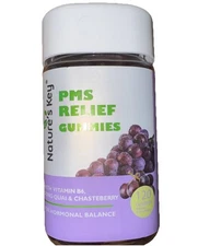 Nature's Key PMS Relief Gummies 120 Gummies Exp 01/26 Hormone Balance
