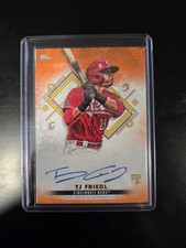2022 Topps Inception - Emerging Stars Autographs T.J. Friedl Green /125