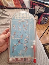 Vintage Tabletop Marx Pinball Marble Ball Hockey