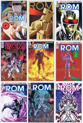 IDW Publishing ROM (2016) 1-14 [MULTI-LISTING] Volume 2 Space Knight Messina