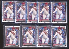 Investor Lot x10 Chase Burns 2024 Bowman Draft #BD-55 1st Rookie RC ZPBCA7