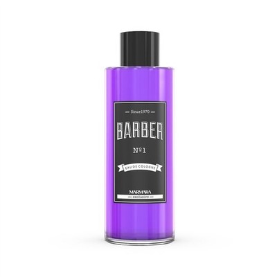 Marmara Barber Cologne No.1 Purple 500ml   Barbershop Aftershave Cologne for Men