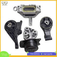 4Pcs Engine Motor Mount Set For 2013-2015 Chevrolet Malibu L4 2.5L Auto. Trans.