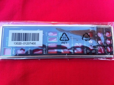 ASUS X99 DELUXE IO SHIELD BACK PLATE ,SEALED