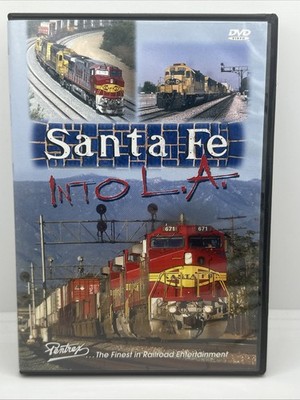 Santa Fe Into LA Railways America Rail Train Region Free DVD