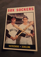 1964 Topps - Carl Yastrzemski, Chuck Schilling #182 Carl Yastrzemski, Chuck...