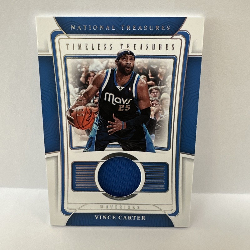 2022-23 National Treasures Vince Carter /99 Timeless Treasures Patch Game-Worn🔥