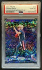 2024 Prizm Drake Maye Fireworks RC No Huddle #22 Patriots PSA 10