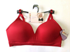 Joyspun Wireless Bra Women's size XXXL 42DD Seamless Light Lift Red New