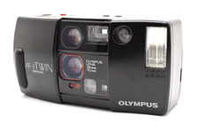 tested ALMOST NEAR MINT OLYMPUS AF-1 TWIN QD Point Shoot from Japan