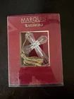Marquis by Waterford Glass Cross Ornament 3.75 in Germany Decorative Hanging