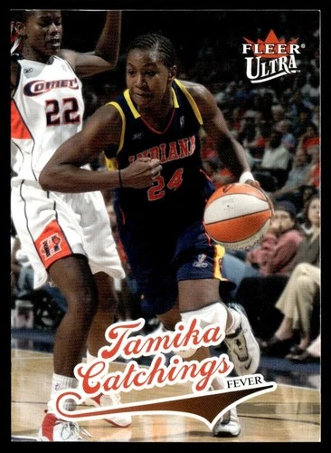 2004-05 Fleer Ultra WNBA Tamika Catchings #1 B