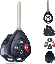 Key Fob Shell Replacement Fits for Camry Corolla Venza Avalon 200...