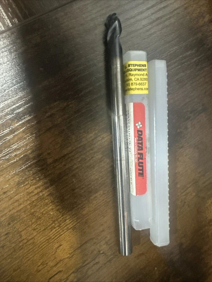 Data Flute SSBNLSM30375c11, 0.375 Dia, 0.375 Shank, 0.5 Loc, 6” Overall Length - Image 3 of 3