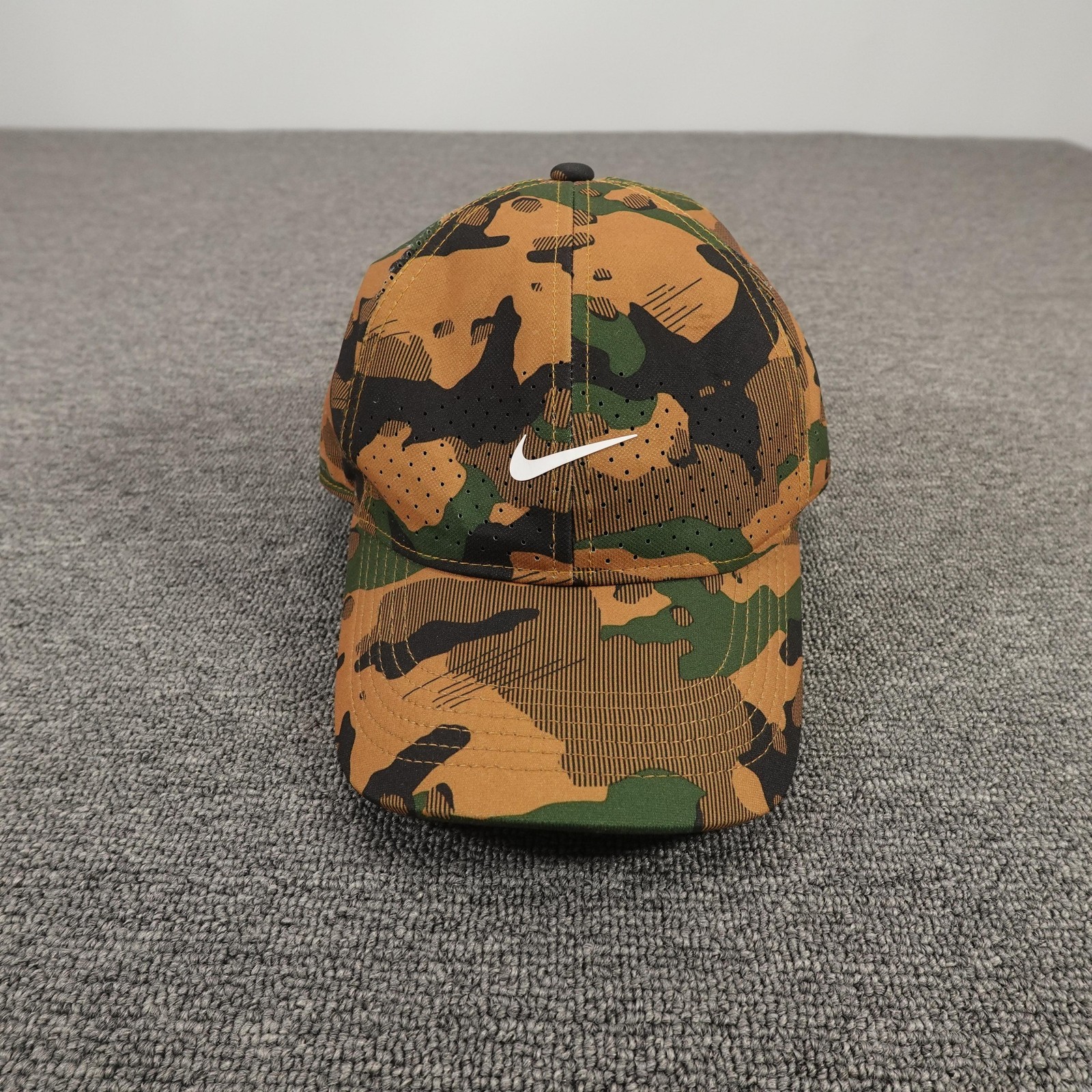 Nike Legacy91 Dri-FIT Hat Cap Snap Back Mens One Size Camouflage Baseball Golf