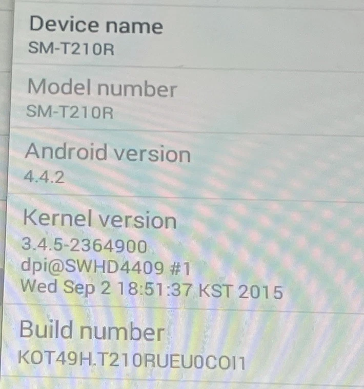 Samsung Galaxy Tab 3, SM-T210R, 8GB, Wi-Fi Only, Android, Tablet, White, 👀 Info - Image 3 of 4