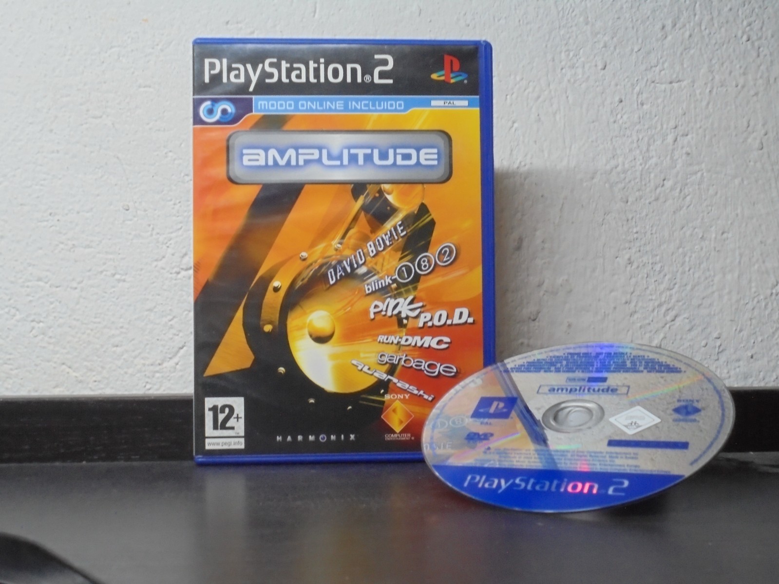 Amplitude PlayStation 2 PS2 Harmonix Espagnol Promotionnel PAL - Rare