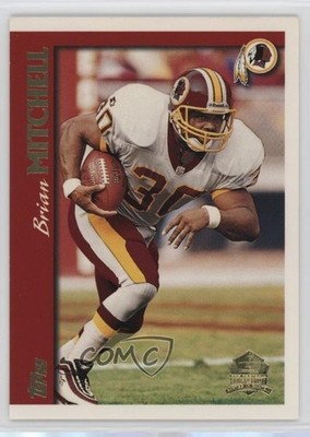 1997 Topps Minted in Canton Brian Mitchell #321 0rd2