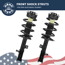 2PCS Front Struts Shocks w/ Coil Springs Assembly For 2009 - 2019 Dodge Journey