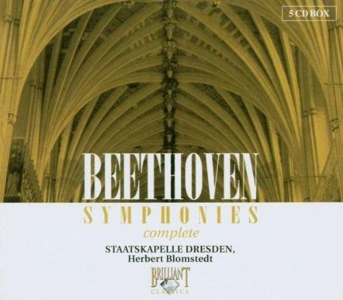 Symphonies Nos. 1 - 9 (Blomstedt, Staatskapelle Dresden) - Ludwig Van Beethoven - Image 1 of 1