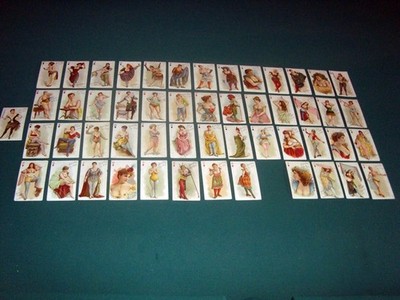 Circa 1890s Hard-A-Port Cut Plug Tobacco Insert Playing Cards, Fisherman, 51+J