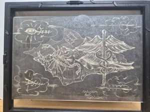 DALI Positive Negative Pencil Drawings