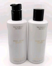 VICTORIA'S SECRET VERY SEXY OASIS-Fine Fragrance Mist Body Lotion 8.4 Fl Oz each