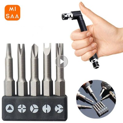 5pcs Special Shaped Screwdriver Set UY Type Triangular Cross Screwdriver Head El