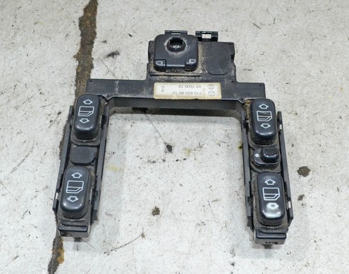 Mercedes W S210 Kombi Bj 97 Schalter Fensterheber Spiegel #138063-H604